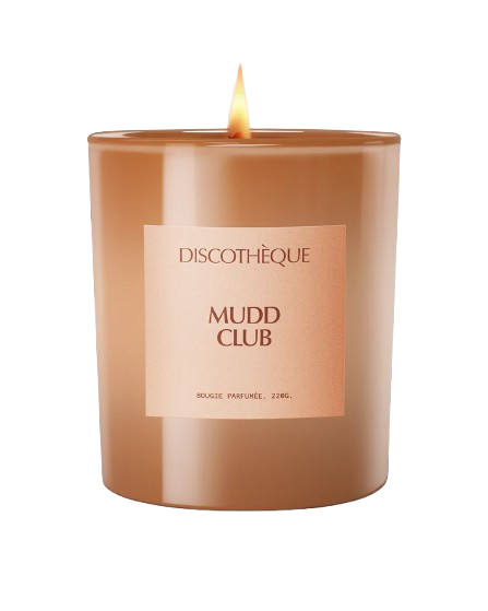 Mudd scented candle by Gosha Flowers