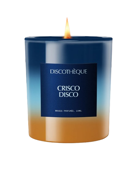 Crisco scented candle by Gosha Flowers