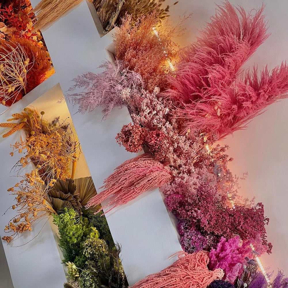 Luxury floral installation by Gosha Flowers