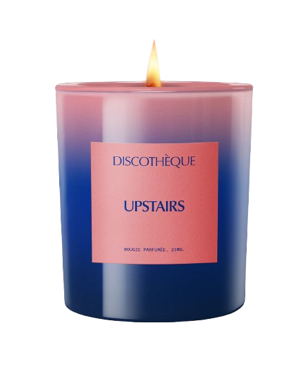 Upstairs scented candle by Gosha Flowers