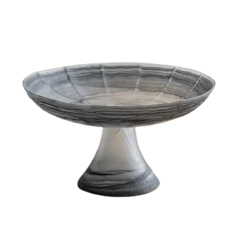 smoky glass vase