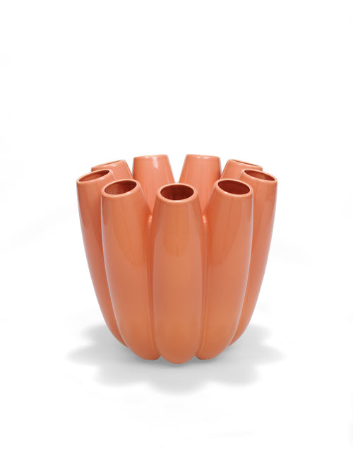 flor vase apricot